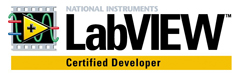 Certified LabVIEW Developer logo