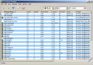 VIPM Package List